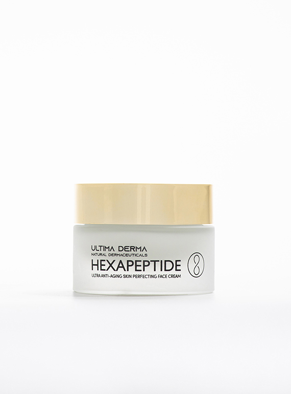 Hexapeptide 8 Κρέμα για αντιγήρανση και ανάπλαση Προσώπου με υαλουρονικό & πρεβιοτικά 50mL