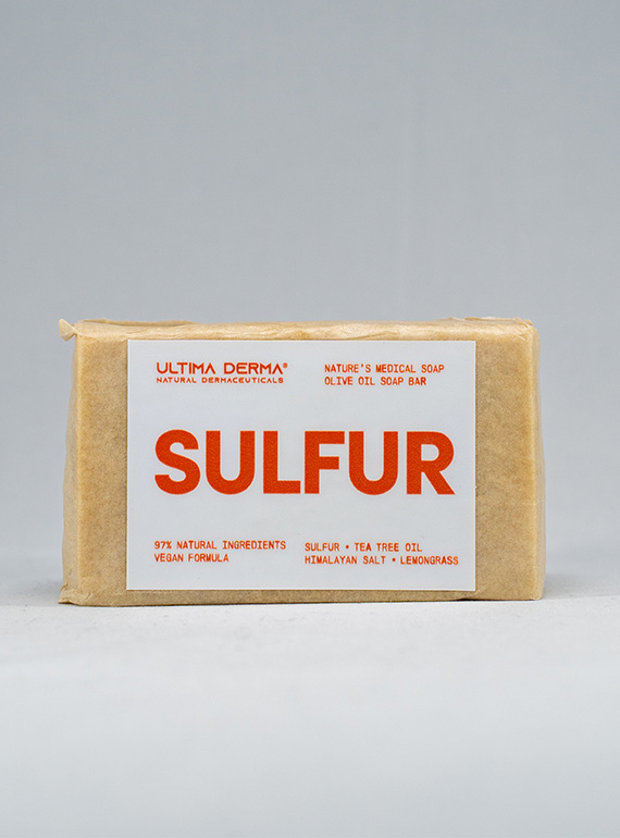 Sulfur 125g OLIVE OIL SOAP BAR