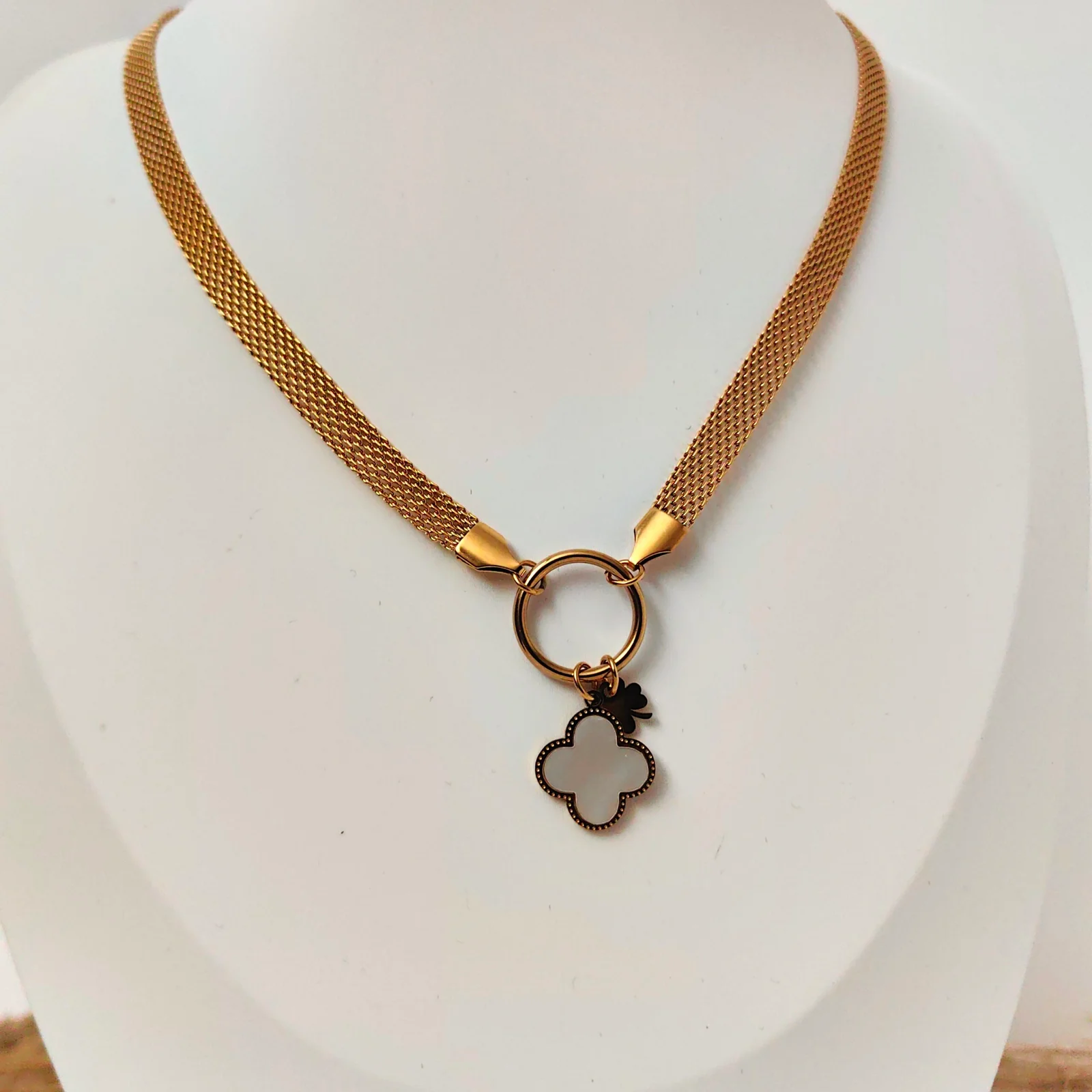 Clover Charm Necklace