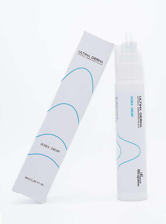 Φυσική Κρέμα Ακμής Acnea cream με πρόπολη, αλόη & Tea Tree Oil - 50ml